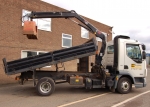 7.5t tipper grab
